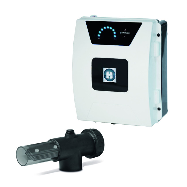 Хлоргенератори для басейнів Хлоргенератори Hayward AquaRite Basic Flo (25 м3, 8 г/ч