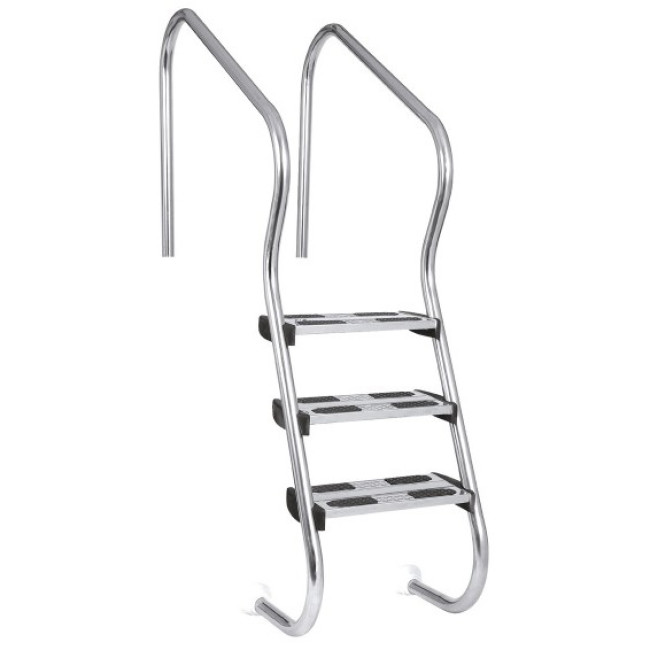 Сходи для басейну Hayward EAF4 Easy access (4 сходинки), для широкого борту, AISI-316