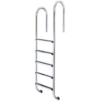 Лестница для бассейна Hayward Asymmetric Muro (5 ступенек), для узкого борта, AISI-304